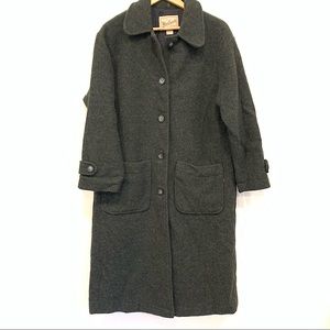 Woolrich | Green Wool Parka